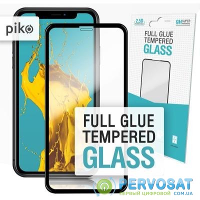 Пленка защитная Piko Full Glue iPhone XR/11 black (1283126487330)