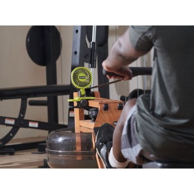 Вентилятор акумуляторний кліпса Ryobi USB Lithium RCF4-0 4В 3800об·хв обертання 325° поворот 180° 2 швидкості 0.29кг без АКБ та ЗП