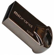 USB флеш накопичувач Mibrand 32GB Hawk Black USB 2.0 (MI2.0/HA32M1B)