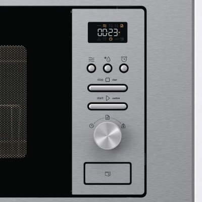 Піч Gorenje BM201AG1X мікрохвильова, вбудовувана, 20л, 800Вт, гриль, дисплей, нерж