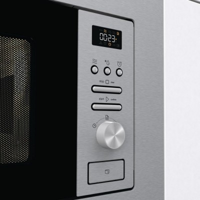 Піч Gorenje BM201AG1X мікрохвильова, вбудовувана, 20л, 800Вт, гриль, дисплей, нерж