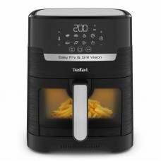 Мультипіч Tefal Easy Fry&Grill Vision Window, 1550Вт, чаша-4.2л, сенсорне керув., 10 програм, з віконцем, пластик, чорний Мультипіч Tefal Easy Fry&Grill Vision Window, 1550Вт, чаша-4.2л, сенсорне керув., 10 програм, з віконцем, пластик, чорний