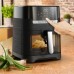 Мультипіч Tefal Easy Fry&Grill Vision Window, 1550Вт, чаша-4.2л, сенсорне керув., 10 програм, з віконцем, пластик, чорний