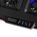 Підставка для ноутбука 2E GAMING CPG-012, до 17.3", 1xUSB-C, LCD/semiconductor cooling pad, RGB, чорний