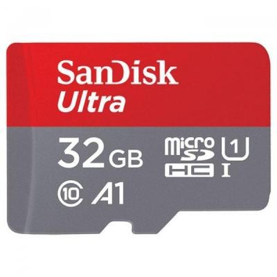 Карта пам'яті SANDISK 32GB microSDHC class 10 UHS-I A1 Ultra (SDSQUAR-032G-GN6IA)