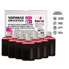 Чорнило BARVA Canon CLI-521/CL-511 Magenta 10x100мл ServicePack (C521-1SP-M) Чорнило BARVA Canon CLI-521/CL-511 Magenta 10x100мл ServicePack (C521-1SP-M)