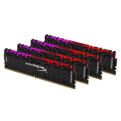 Модуль памяти для компьютера DDR4 32GB (4x8GB) 3200 MHz HyperX Predator Kingston (HX432C16PB3AK4/32)