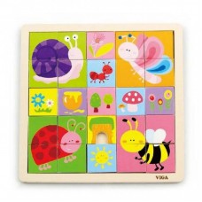Пазл Viga Toys Комахи (50150) Пазл Viga Toys Комахи (50150)