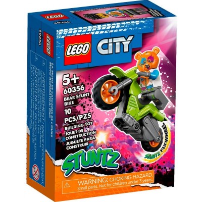 Конструктор LEGO City Каскадерський мотоцикл ведмедя
