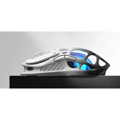 Миша GravaStar Mercury M1 Pro, BT/WL/USB-A, RGB, чорно-білий