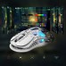 Миша GravaStar Mercury M1 Pro, BT/WL/USB-A, RGB, чорно-білий