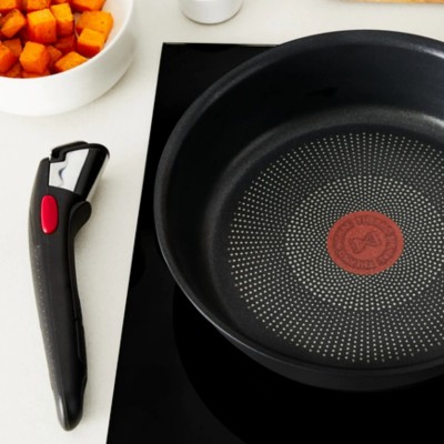 Набір посуду Tefal Ingenio Inspiration, 6 предметів, алюміній, скло, бакеліт, чорний Набір посуду Tefal Ingenio Inspiration, 6 предметів, алюміній, скло, бакеліт, чорний