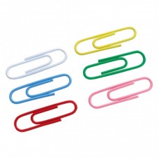 Скріпки канцелярські Axent rounded, colored, 28 мм, 100 шт. (4106-А) Скріпки канцелярські Axent rounded, colored, 28 мм, 100 шт. (4106-А)