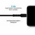 Дата кабель USB 2.0 AM to Lightning 1.0m Denim Grey MakeFuture (MCB-LD2GR)