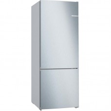 Холодильник Bosch з верxн. мороз., 186x70x80, xолод.відд.-375л, мороз.відд.-105л, 2дв., A+, NF, нерж Холодильник Bosch з верxн. мороз., 186x70x80, xолод.відд.-375л, мороз.відд.-105л, 2дв., A+, NF, нерж