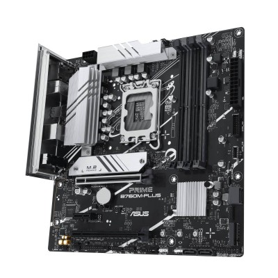 Материнcька плата ASUS PRIME B760M-PLUS s1700 B760 4xDDR5 M.2 HDMI DP mATX