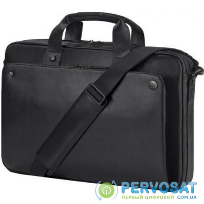 Сумка для ноутбука HP Exec Black Leather 15.6 Top Load (1LG83AA)