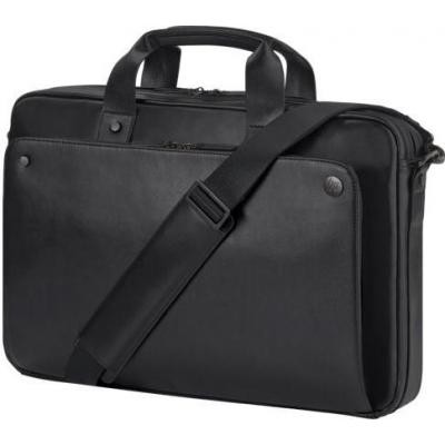 Сумка для ноутбука HP Exec Black Leather 15.6 Top Load (1LG83AA)