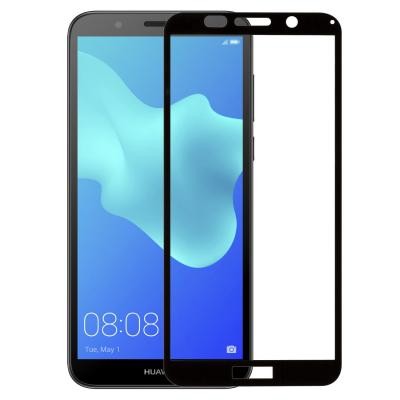 Стекло защитное MakeFuture для Huawei Y5 2018 Black Full Cover Full Glue (MGFCFG-HUY518B)