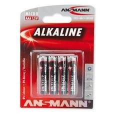 Батарейка Ansmann AAA LR03 * 4 (5015553) Батарейка Ansmann AAA LR03 * 4 (5015553)