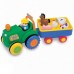 Развивающая игрушка Kiddieland Трактор с трейлером (024753)