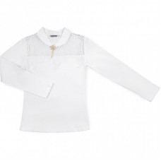 Кофта Matilda з мереживом (10012-1-140G-white) Кофта Matilda з мереживом (10012-1-140G-white)