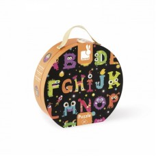 Пазл-підлоговий Janod Алфавіт Монстри (англ.) J02799 Пазл-підлоговий Janod Алфавіт Монстри (англ.) J02799