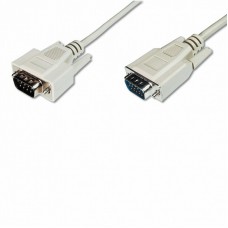 Кабель мультимедійний VGA 5.0m Digitus (AK-310100-050-E)