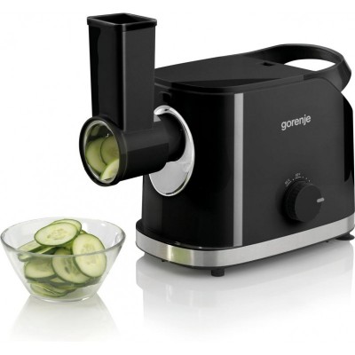 М'ясорубка Gorenje, 1800Вт, 2.1кг/хв, 2 решітки, насадка для ковбас, пластик/метал, чорний