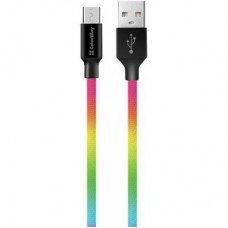 Дата кабель USB 2.0 AM to Micro 5P 1.0m multicolor ColorWay (CW-CBUM017-MC) Дата кабель USB 2.0 AM to Micro 5P 1.0m multicolor ColorWay (CW-CBUM017-MC)