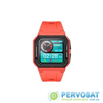 Смарт-часы Gelius Pro GP-SW006 (Old School) (IPX7) Red (00000086358)