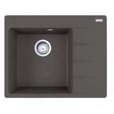 Мийка кухонна Franke Centro, фраграніт, прямокутник, з крилом, 620х500х200мм, чаша - 1, врізна, CNG 611-62 TL, сірий сланець