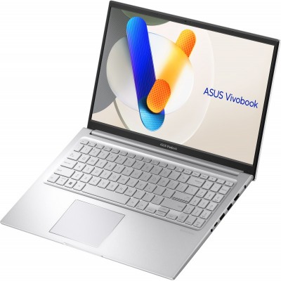 Ноутбук ASUS Vivobook 15 X1504VA-BQ700W 15.6" FHD IPS, Intel i3-1315U, 16GB, F512GB, UMA, Win11, Сріблястий Ноутбук ASUS Vivobook 15 X1504VA-BQ700W 15.6" FHD IPS, Intel i3-1315U, 16GB, F512GB, UMA, Win11, Сріблястий