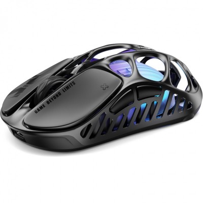 Миша GravaStar Mercury X Pro, 8K, BT/WL/USB-A, RGB, чорний Миша GravaStar Mercury X Pro, 8K, BT/WL/USB-A, RGB, чорний