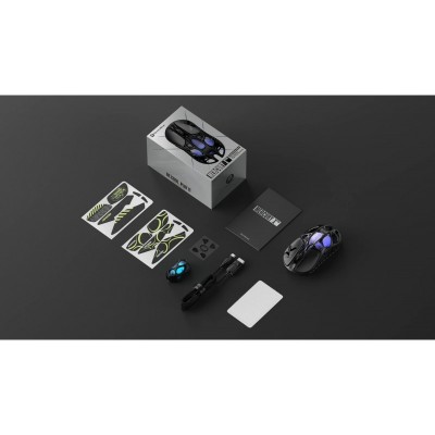 Миша GravaStar Mercury X Pro, 8K, BT/WL/USB-A, RGB, чорний Миша GravaStar Mercury X Pro, 8K, BT/WL/USB-A, RGB, чорний