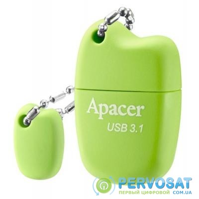 USB флеш накопитель Apacer 32GB AH159 Green USB 3.1 (AP32GAH159G-1)