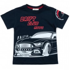 Футболка дитяча Breeze "DRIFT CLUB MOTO" (14404-140B-blue) Футболка дитяча Breeze "DRIFT CLUB MOTO" (14404-140B-blue)