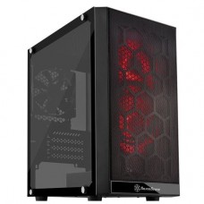 Корпус SilverStone PRECISION PS15B-RGB, MiniT,USB3.0 Type-Ax2,2x120мм ARGB,1x120мм,скло(бічна панель),без БЖ,чорний Корпус SilverStone PRECISION PS15B-RGB, MiniT,USB3.0 Type-Ax2,2x120мм ARGB,1x120мм,скло(бічна панель),без БЖ,чорний