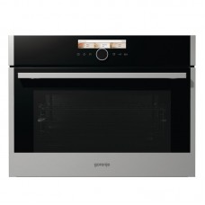 Духовка Gorenje BCM598S18X/компактна з функц м/хв.пічки/ 50 л/сенс.програм/ електрон.упр/гриль/нержав. Духовка Gorenje BCM598S18X/компактна з функц м/хв.пічки/ 50 л/сенс.програм/ електрон.упр/гриль/нержав.
