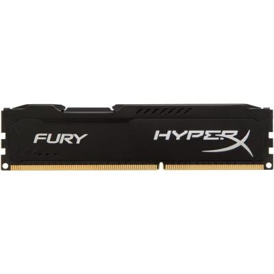 Модуль памяти для компьютера DDR3 4GB 1866 MHz LoFury Black HyperX (Kingston Fury) (HX318LC11FB/4)