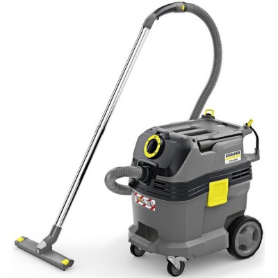 Пилосос Karcher NT 30/1 Tact L, для сухого та вологого прибирання, 1380Вт, 27.3кПа, 30л, 74 л/с, 13.5кг