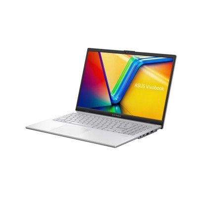 Ноутбук ASUS Vivobook Go 15 E1504FA-BQ049 15.6" FHD IPS, AMD R5-7520U, 8GB, F512GB, UMA, NoOS, Сріблястий Ноутбук ASUS Vivobook Go 15 E1504FA-BQ049 15.6" FHD IPS, AMD R5-7520U, 8GB, F512GB, UMA, NoOS, Сріблястий