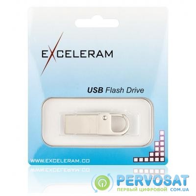 USB флеш накопитель eXceleram 16GB U6M Series Silver USB 3.1 Gen 1 (EXU3U6MS16)