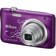 Цифровий фотоапарат Nikon Coolpix A100 Purple Lineart (VNA974E1) Цифровий фотоапарат Nikon Coolpix A100 Purple Lineart (VNA974E1)