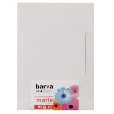Папір BARVA А3, 120 g/m2, matt, 50арк (A120-253) Папір BARVA А3, 120 g/m2, matt, 50арк (A120-253)