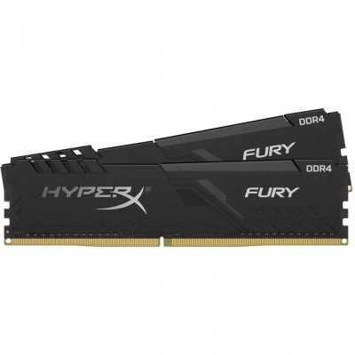 Модуль памяти для компьютера DDR4 32GB (2x16GB) 3733 MHz HyperX Fury Black HyperX (HX437C19FB3K2/32)