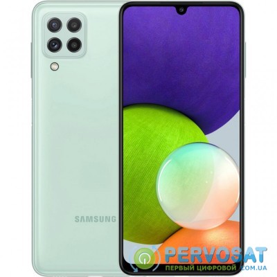 Мобильный телефон Samsung SM-A225F/64 (Galaxy A22 4/64GB) Light Green (SM-A225FLGDSEK)