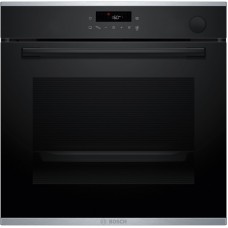 Духова шафа Bosch електрична, 71л, A+, дисплей, конвекція, пара, телескопічні направляючі, чорний Духова шафа Bosch електрична, 71л, A+, дисплей, конвекція, пара, телескопічні направляючі, чорний