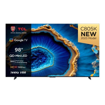 Телевізор 98" TCL MiniLED 4K 144Hz Smart Google TV Titan ONKYO sound