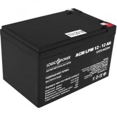 Батарея до ДБЖ LogicPower LPM 12В 12Ач (6550) Батарея до ДБЖ LogicPower LPM 12В 12Ач (6550)